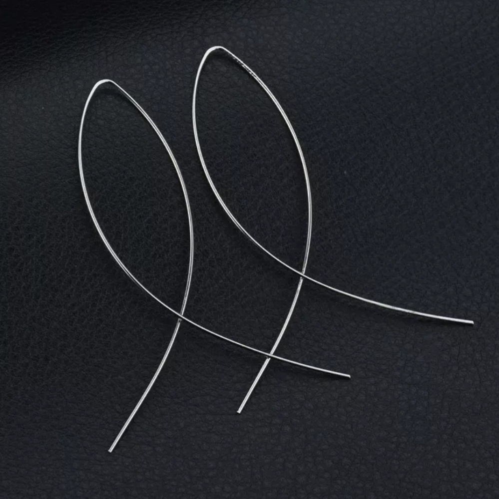 Handmade Copper Wire Minimalist Delicate Simple - Picture 4 of 5